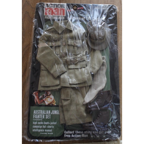 12014 - Numerous Vintage Action Man Outfits and Accessories. One still in original package. Excellent Condit... 