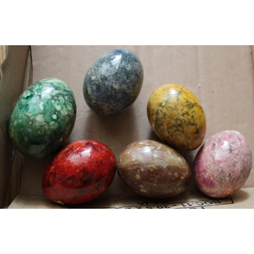 12020 - Six Collectable / Decorative Eggs