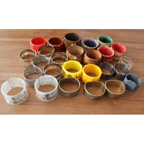 3 - Box of Various Napkin Rings