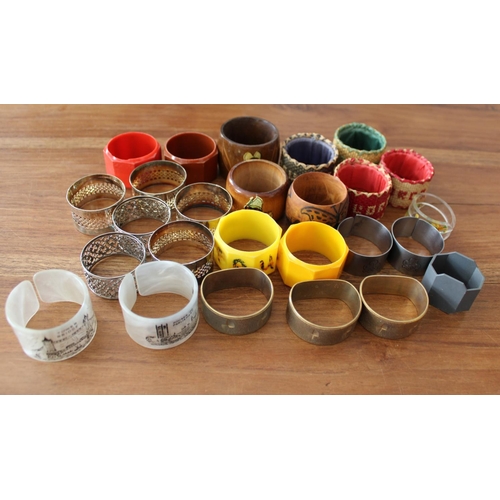 3 - Box of Various Napkin Rings