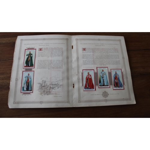 9 - Quantity of Cigarette Cards - Various Makers and Topics. Also a folder concerning 1937 Coronation wh... 