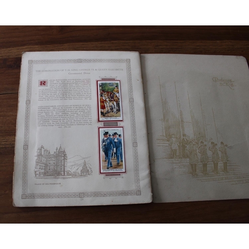 9 - Quantity of Cigarette Cards - Various Makers and Topics. Also a folder concerning 1937 Coronation wh... 