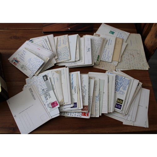 10 - Collection of Worldwide Postcards in Tin