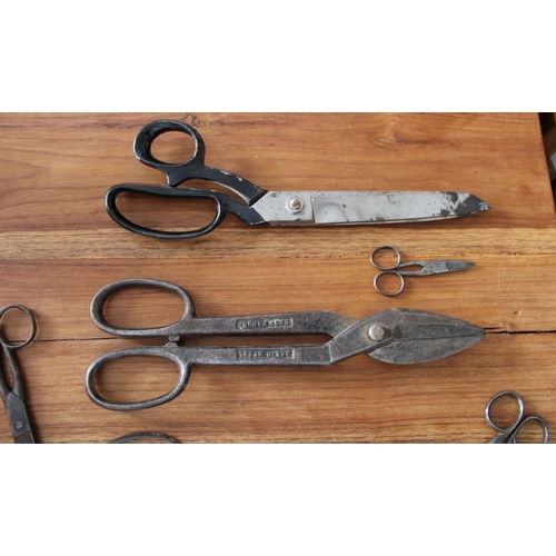24 - Seven Pairs of Vintage Scissors