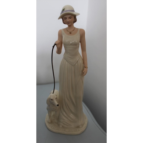 27 - Three Ceramic Figurines. One made by Lladro, One Nao and one from The Regal Collection. Tallest (Lla... 