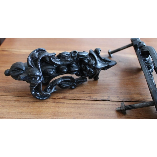 32 - Three Vintage Door Knockers - 2 Cast Metal and One Brass.

Kenrick C1890's 21cm in height
Cross C190... 