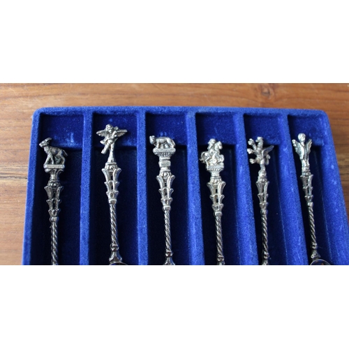 36 - Collectable Tea Spoons (EPNS) in Presentation box