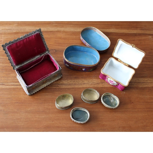 38 - Collection of Trinket Boxes