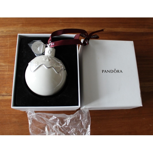 40 - Pandora 2018 Christmas Bauble in Presentation Box