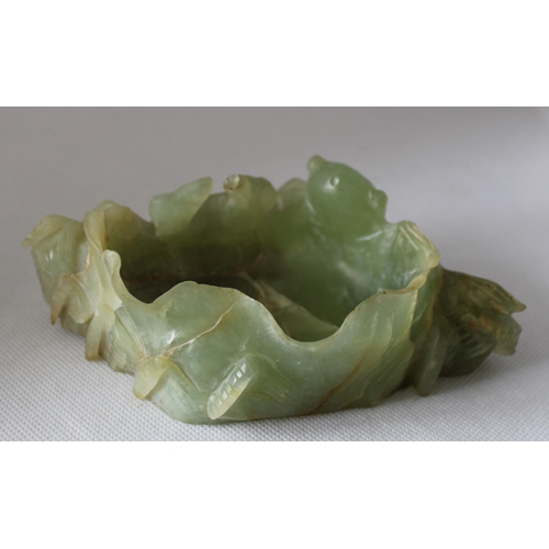 45 - Jade Fish and Crab Sculpture Dish

Sits at 15cm Long x 8cm wide approx