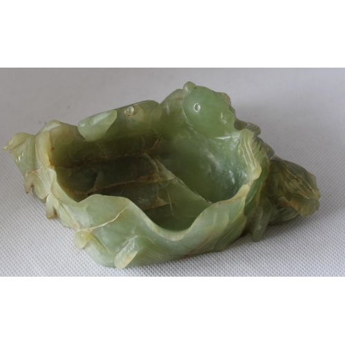 45 - Jade Fish and Crab Sculpture Dish

Sits at 15cm Long x 8cm wide approx