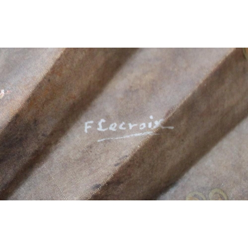 47 - French 18th Century Hand Painted Fan. Excellent Condition for age. Small amount of repair work neede... 