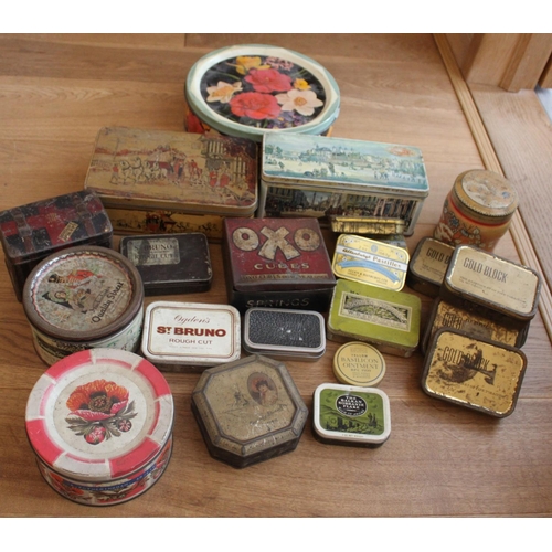 50 - Collection of Old Packaging Tins