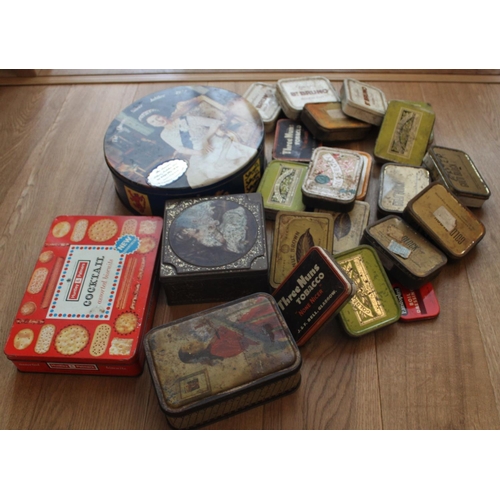 51 - Quantity of Old Packaging Tins