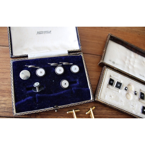 55 - Job Lot of Mixed Collectable Items. Includes Cufflinks, Penknives, Whistle on chain etc