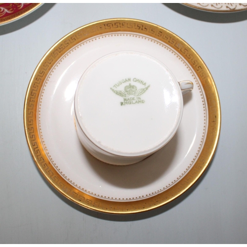 22 - Five Collectable Decorative Mini Cups & Saucers