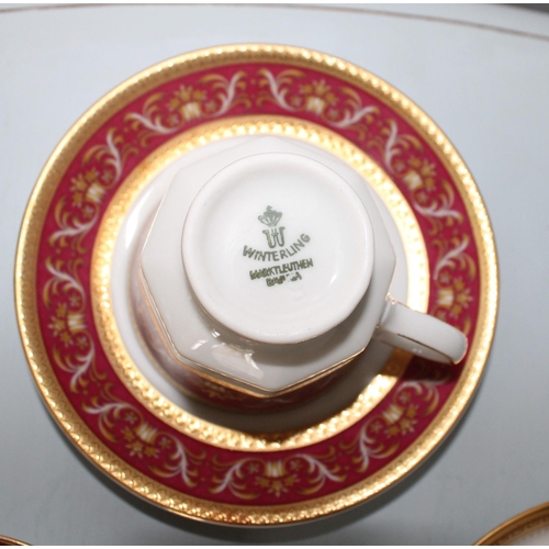 22 - Five Collectable Decorative Mini Cups & Saucers