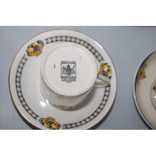 24 - Five Collectable Decorative Mini Cups & Saucers