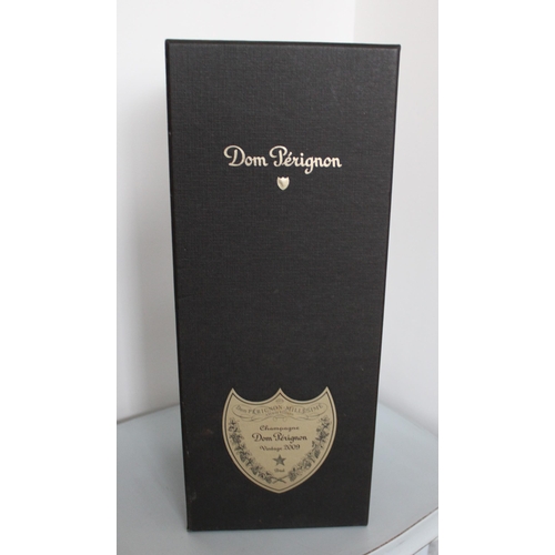 2 - Vintage Dom Perignon 2009 Empty Bottle with Display Box Case