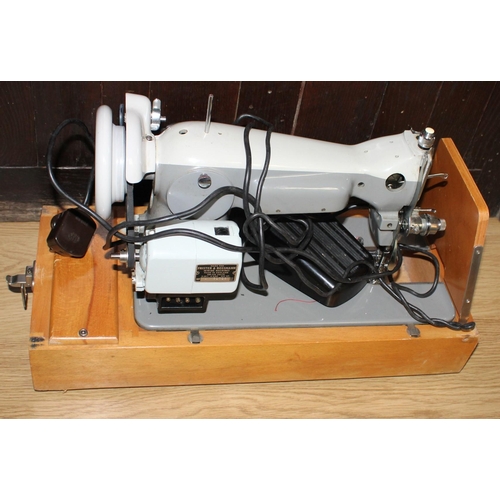 26 - Vintage Sewing Machine In case