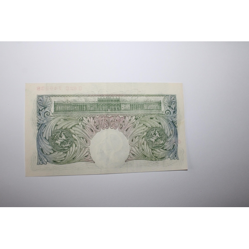 113 - 1 Pound Note Cashier Beale O42C