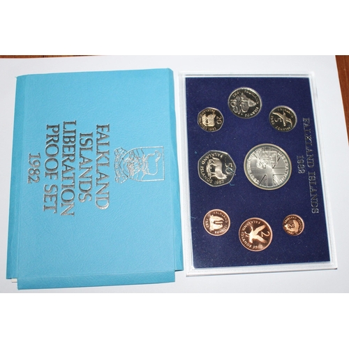 155 - Falkland Islands Coin Set