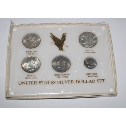 157 - United States Silver Dollar Coin Set