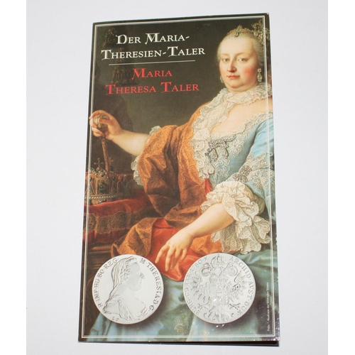 161 - Maria Theresia Taler Coin Set