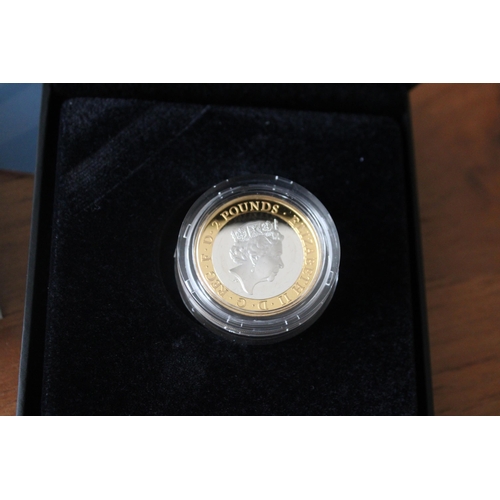 181 - The Royal Mint 2020 A Commemorative £2 Silver Proof Piedfort Coin Marks The 75th Anniversary Of VE D... 