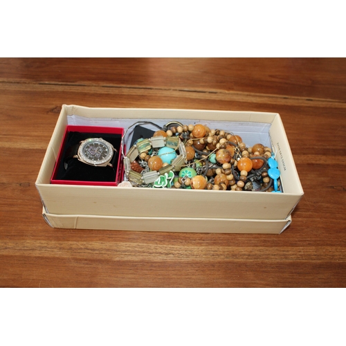 246 - Quantity Of Fashion Jewellery In Box.
All Proceeds Of This Lot Go To Charity.