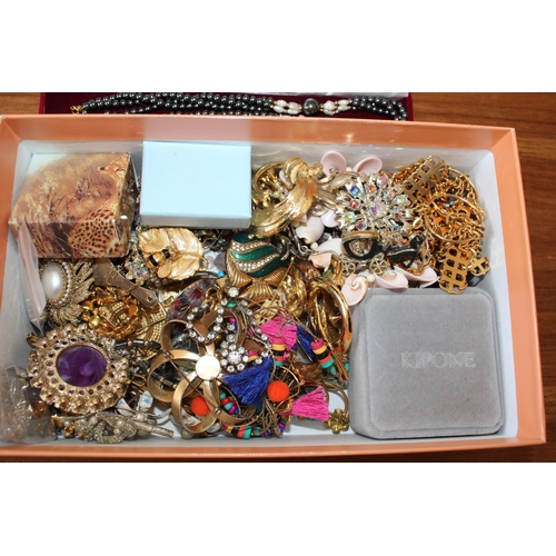 248 - Quantity Of Fashion Jewellery In Box.
All Proceeds Of This Lot Go To Charity.