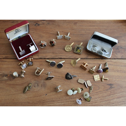 271 - Cufflink Sets + Some Odd And Broken Ones