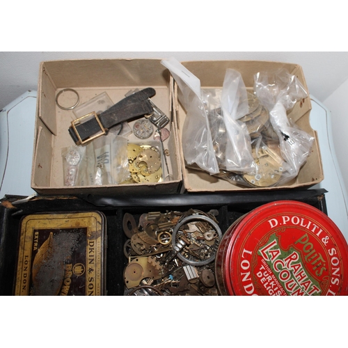 238 - Large Collection Of Watch Parts/Other Items.