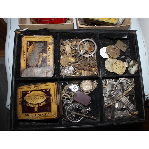 238 - Large Collection Of Watch Parts/Other Items.