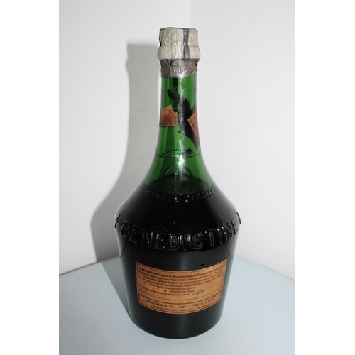 108 - Dom Benedictine Liquor c1950's - Unopened - Some Label / Wax Deteriorated