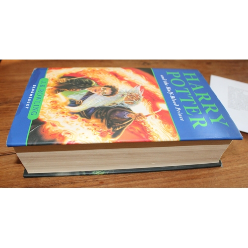 96 - First Edition Harry Potter And The Half-Blood Prince By J.K.ROWLING. London Bloomsbury 2005. Conditi... 