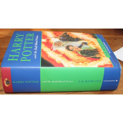 96 - First Edition Harry Potter And The Half-Blood Prince By J.K.ROWLING. London Bloomsbury 2005. Conditi... 