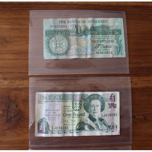 220 - 4 Bank Notes from Jersey, Guernsey and Isle of Man