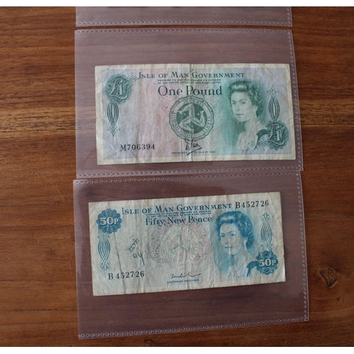 220 - 4 Bank Notes from Jersey, Guernsey and Isle of Man