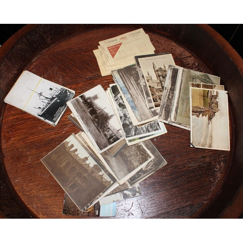 77 - Quantity Of Picture Post Cards & Motor Car Tokens.