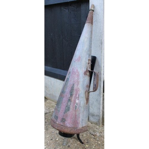 83 - Old Fire Extinguisher with Wall Hanging Bracket