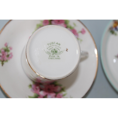 84 - Five Collectable Decorative Mini Cups & Saucers