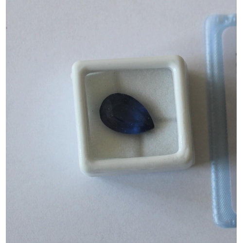 303 - Natural Sapphire Complete With Gemological Certificate