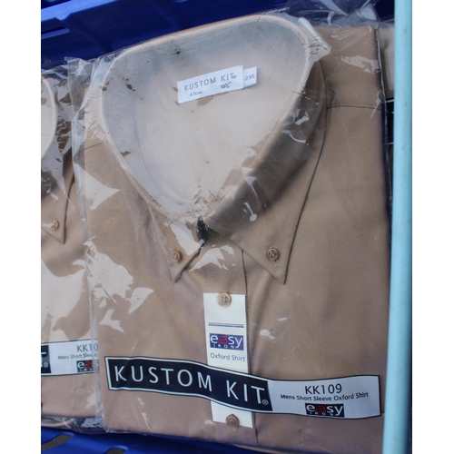 676 - 22 x Kustom Kit Oxford Shirts 15