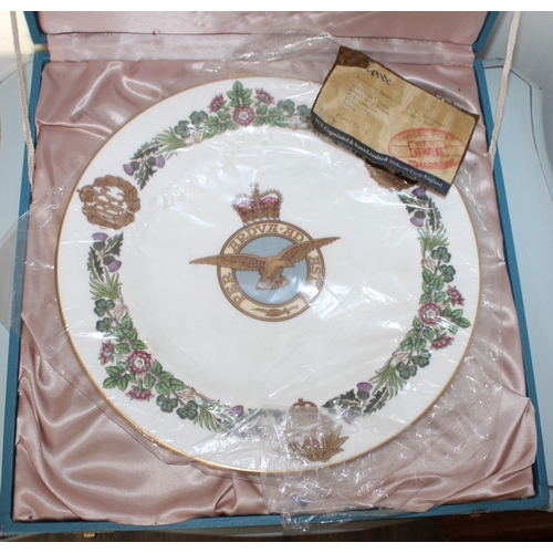 17 - Boxed Bone China Spode Plate 