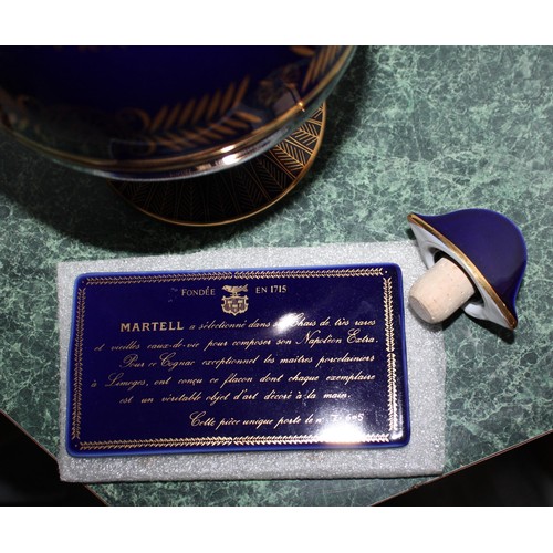 Unopened Martell Cognac Napoleon Extra Limited Edition Number J