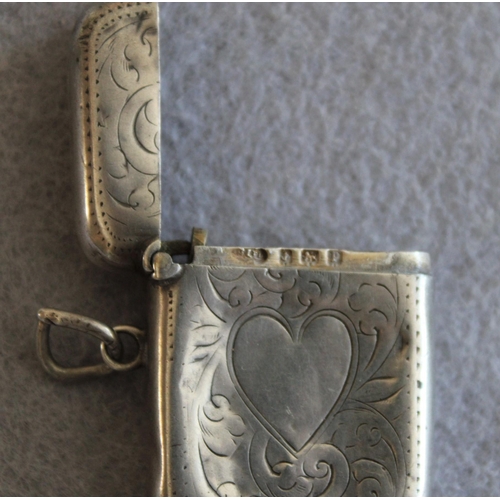 531 - Small Silver Hallmarked Case
4cm Length