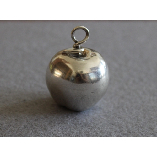 538 - Silver Apple Pendent
Length-4cm