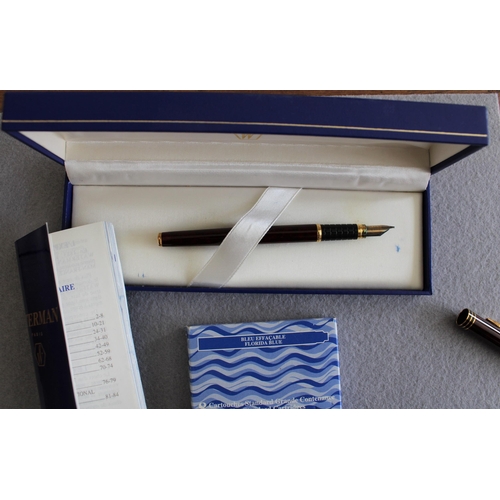 687 - Boxed Waterman Paris Fountain Pen With Boxed Seven Cartouches
Untested