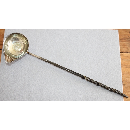 546 - Silver Coin Ladle
Length-33cm